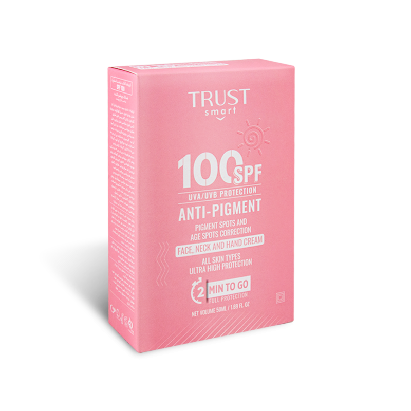 کرم ضدآفتاب SPF100 تراست اسمارت — تصویر 3