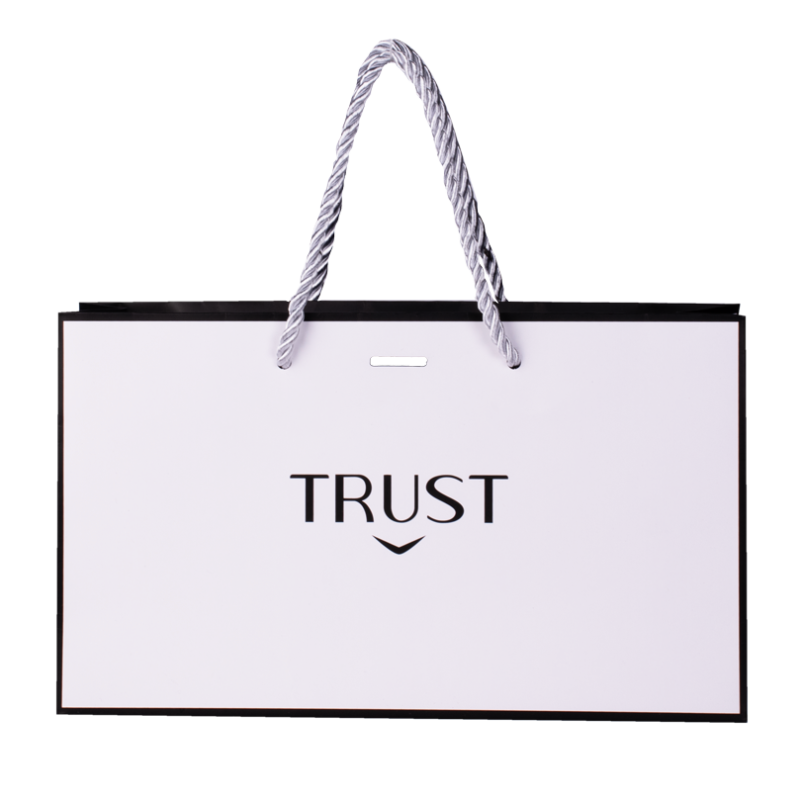 ساک‌دستی سفید Trust Smart سایز کوچک — تصویر 3