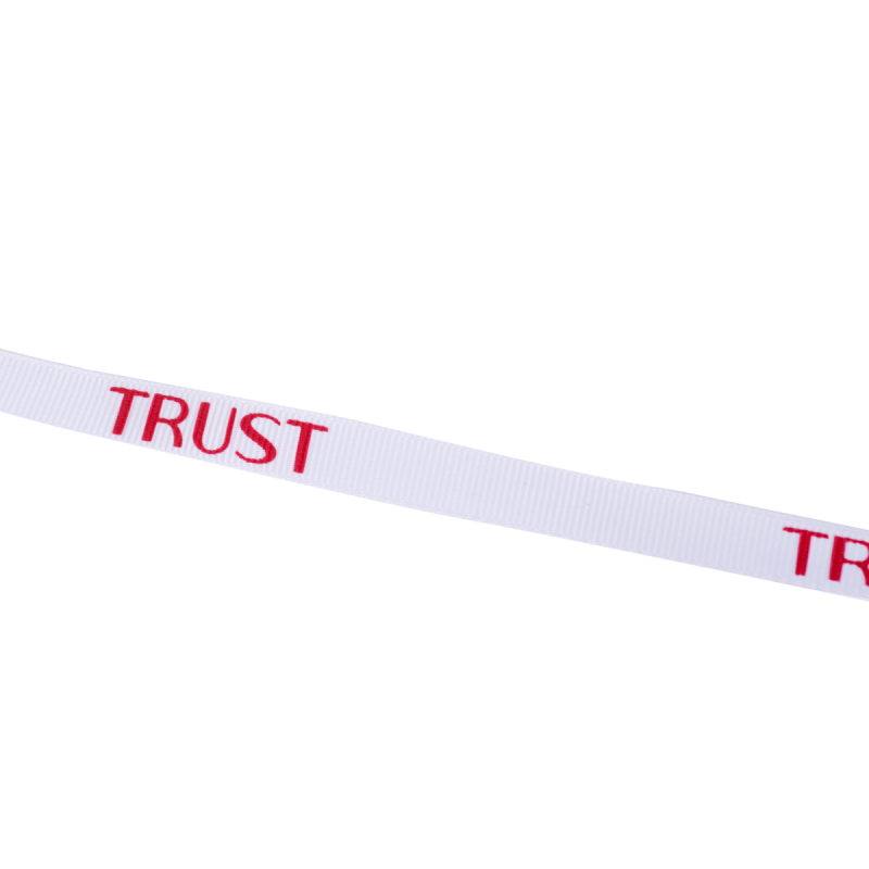روبان سفید Trust Professional 5 متری با طرح قرمز — تصویر 3